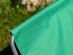 Összecsukható tengerparti napozóágy SAND, zöld