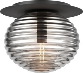MAYTONI MOD268CL-01B REELS Modern Mennyezeti Lámpa Fekete, Füstös E27 IP20