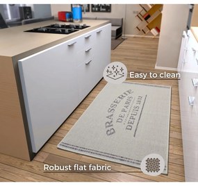 Szürke-krémszínű szőnyeg 92x150 cm Cucina – Hanse Home