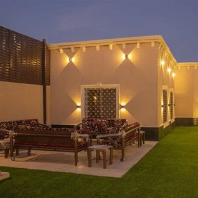 LED Kültéri fali lámpa LED/11W/230V 3000K IP65 barna