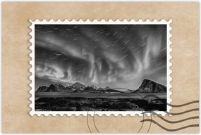 Poszterek 60x40 Északi fény Norvégia