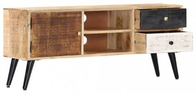 tömör mangófa TV-szekrény 115 x 30 x 47 cm