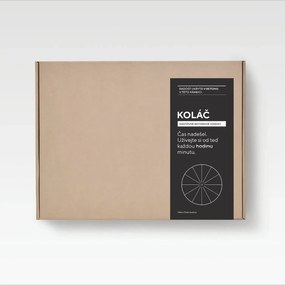 ODLITO Beton falióra Cake – grafit (fekete) – 50 cm – barna mutatók