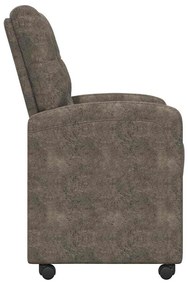 Kerekes Étkező Székek 2 pcs Sötétszürke 58 x 67 x 97 cm