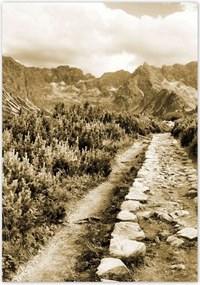 Poszterek 70x100 Tátra Lengyel hegyek Kilátás