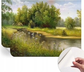 Modern Öntapadós Fotótapéta Mosható Vidéki tájkép 208x146 cm