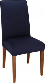Székhuzat Spandex Rugalmas Univerzális Sötétkék Velúr Velvet