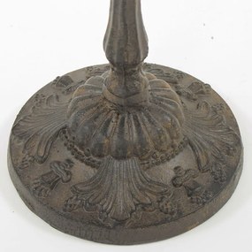 Öntöttvas barna talpas madáritató állvány madárkával 44,5x31x25cm