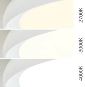 Orion - LED mennyezeti lámpatest KANT LED/30W/230V 2700/3200/4000K Ø 40 cm fehér