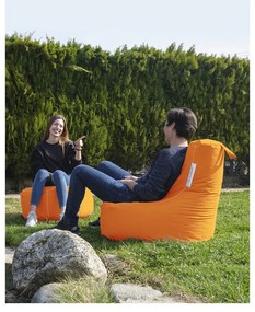 Narancssárga babzsákfotel EVA Sport – Floriane Garden