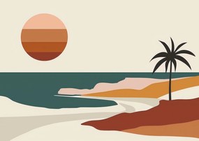 Poszter 29,7x21cm Sziget a Nyugaton