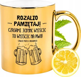 Prémium Arany Csillogó Bögre Rozáliának Ajándék Nyomtatott Fotóval