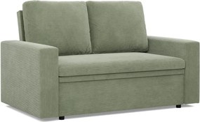 Zeus kanapé, kordbársony, hab töltet, egyenes kartámasz, zöld