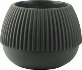 Virágtartó Boho 17cm Gránit Szürke