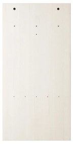 Fehér borovi fenyő előszoba bútor 60x120x25 cm Anita – Støraa