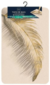 Világosbarna fürdőszobai kilépő 50x80 cm Angelica – douceur d'intérieur