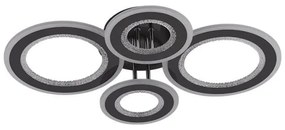 LED Dimmelhető felületre szerelhető csillár LED/100W/230V 3000-6500K + távirányítás