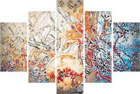 Kép - Mozaik absztrakció (150x105 cm)