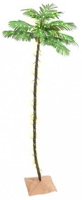 LED-es pálmafa 192 meleg fehér LED-del 300 cm