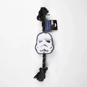 Star Wars Stormtrooper sípoló plüss és kötél kutyajáték