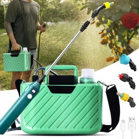 Akkumulátoros Magasnyomású Permetező Elektromos Kézi Kerti Állítható