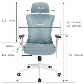 Ergomax ergonomikus irodai forgószék patina