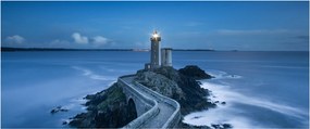A világítótorony és a tenger képe (120x50 cm)