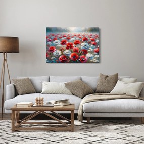 Kép - Pipacsmező (90x60 cm)