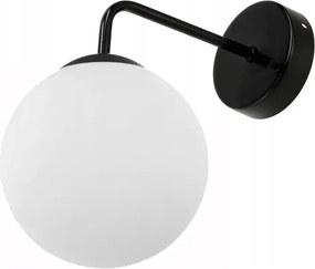 Fali lámpa fix egyenes Loft lámpabúra Üveg Gömb 1x E27