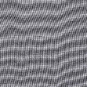 vidaXL 2 db fekete fátyolfüggönyök fülecske tetejével 140x260 cm