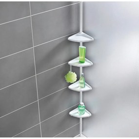 Compact fehér teleszkópos fürdőszobapolc rendszer - Wenko