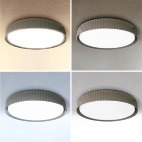 Brilagi - LED fényerőszabályozható mennyezeti lámpa LUCIA LED/60W/230V Ø 59 cm taupe+távirányító