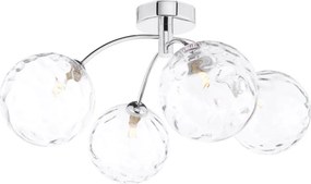 Dar Lighting modern mennyezeti lámpa izzy csiszolt króm darizz0450-12