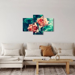 Tavaszi virágok képe (90x60 cm)