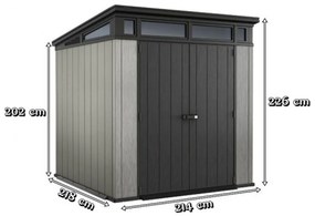 Artisan 7X7 kerti szerszámos ház