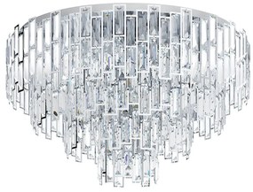 Eglo 39625 - Mennyezeti lámpa CALMEILLES 10xE14/25W/230V á. 78 cm