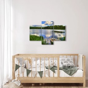 Kép - Festői falu (90x60 cm)