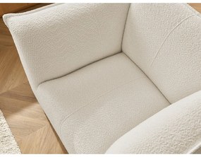 Bézs buklé fotel Giorgia – Bobochic Paris