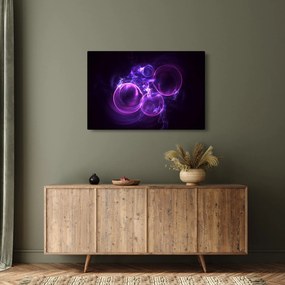Absztrakt kép buborékok (90x60 cm)