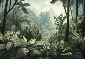 Fotótapéta Erdő dzsungel flizelin Hálószoba Nappali Fotótapéta ragasztó