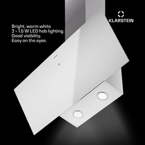 Klarstein Laurel 90, páraelszívó, 90 cm, elszívott levegő: 247 m³/h, LED érintő