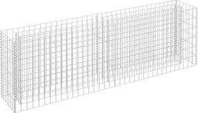 vidaXL horganyzott acél gabion magaságyás 180 x 30 x 60 cm
