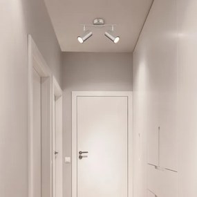 Globo 57914-2N - Spotlámpa ALLVI 2xGU10/25W/230V króm