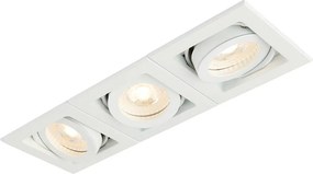 Endon XENO 78532 Beépíthető spotlámpa 3x50W/GU10 IP20