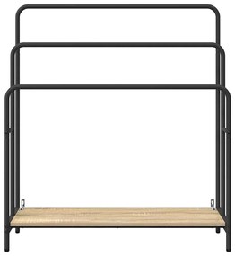 Ruhaszárító polcokkal sonoma tölgy 90 x 30 x 100.5 cm Faanyag