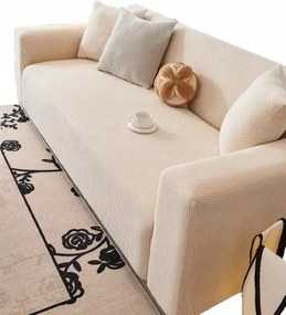 Shein 3 Személyes Kanapé Huzat Bézs 1EG