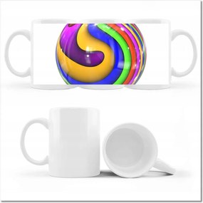 Fényképes bögre Színes grafika