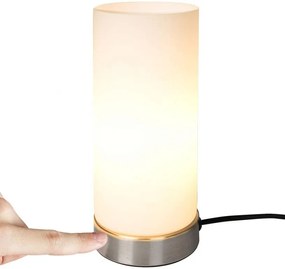 JAGO Asztali lámpa érintéses tompítás funkcióval 10 x 25 cm