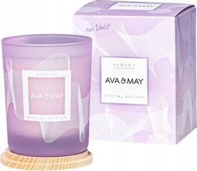 Illatgyertya 180g Ava &amp; May Violet