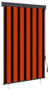 narancssárga és barna kültéri roló 120 x 250 cm